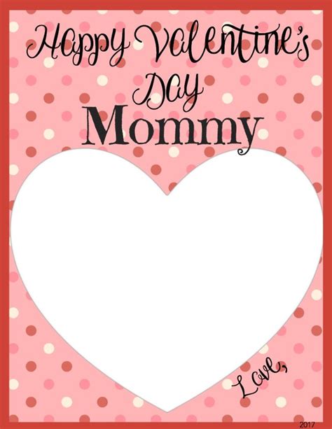 Printable Valentine Cards For Mom